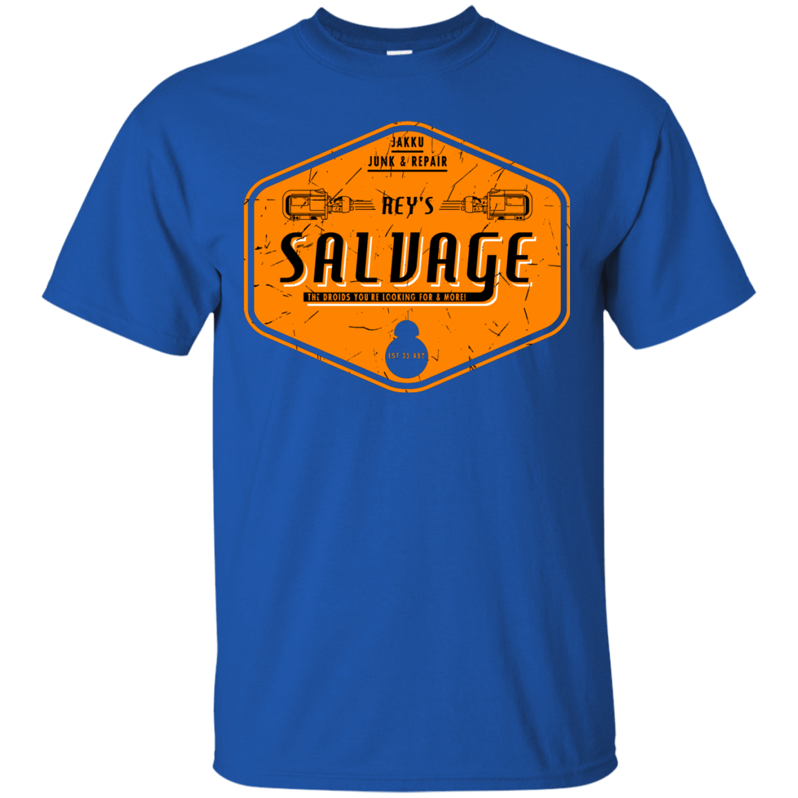 T-Shirts Royal / S Reys Salvage T-Shirt