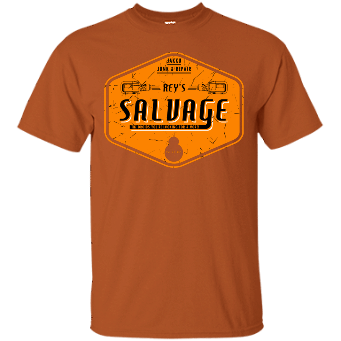 T-Shirts Texas Orange / S Reys Salvage T-Shirt