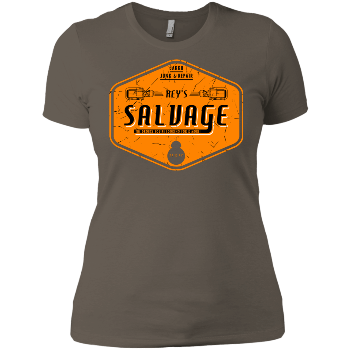 T-Shirts Warm Grey / X-Small Reys Salvage Women's Premium T-Shirt