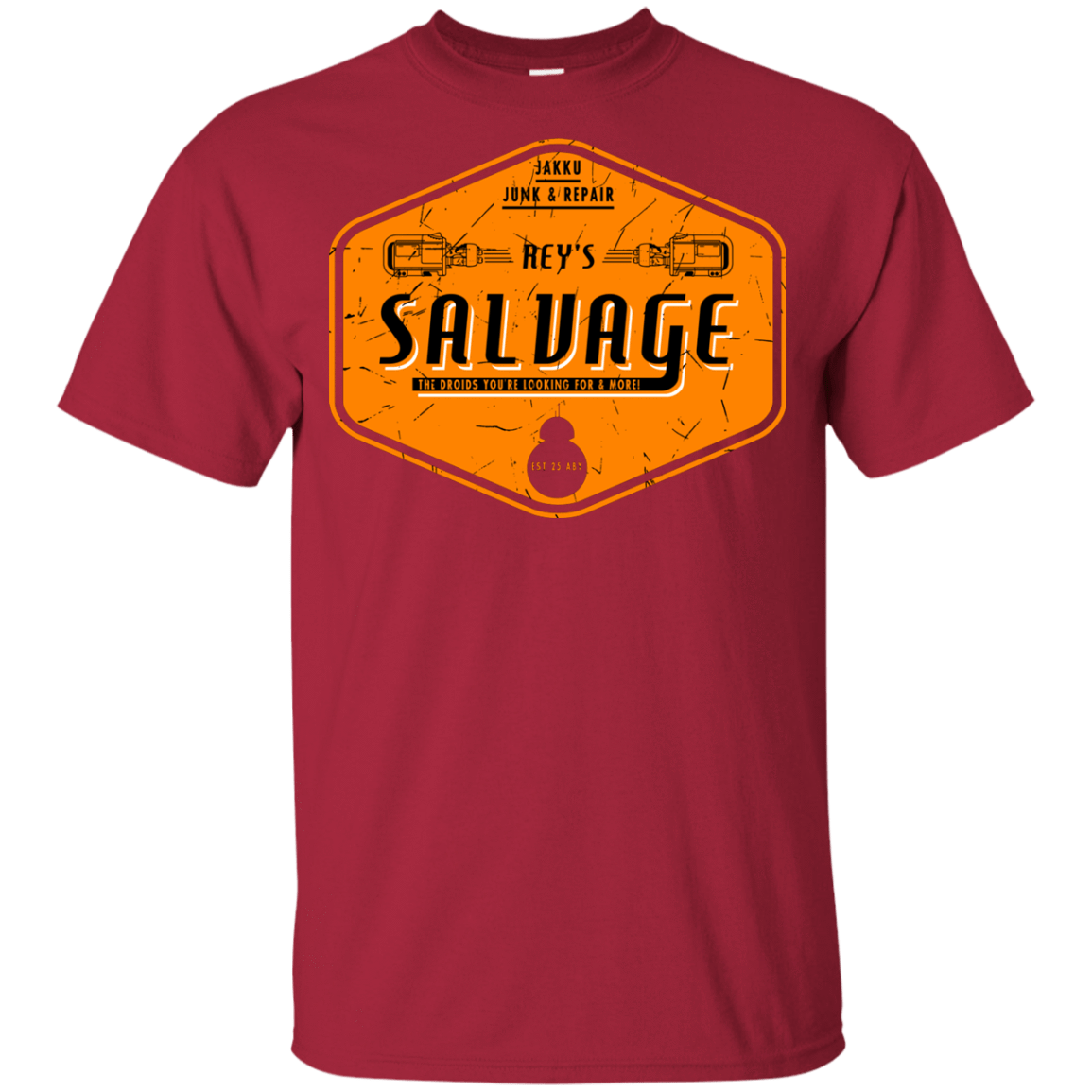 T-Shirts Cardinal / YXS Reys Salvage Youth T-Shirt