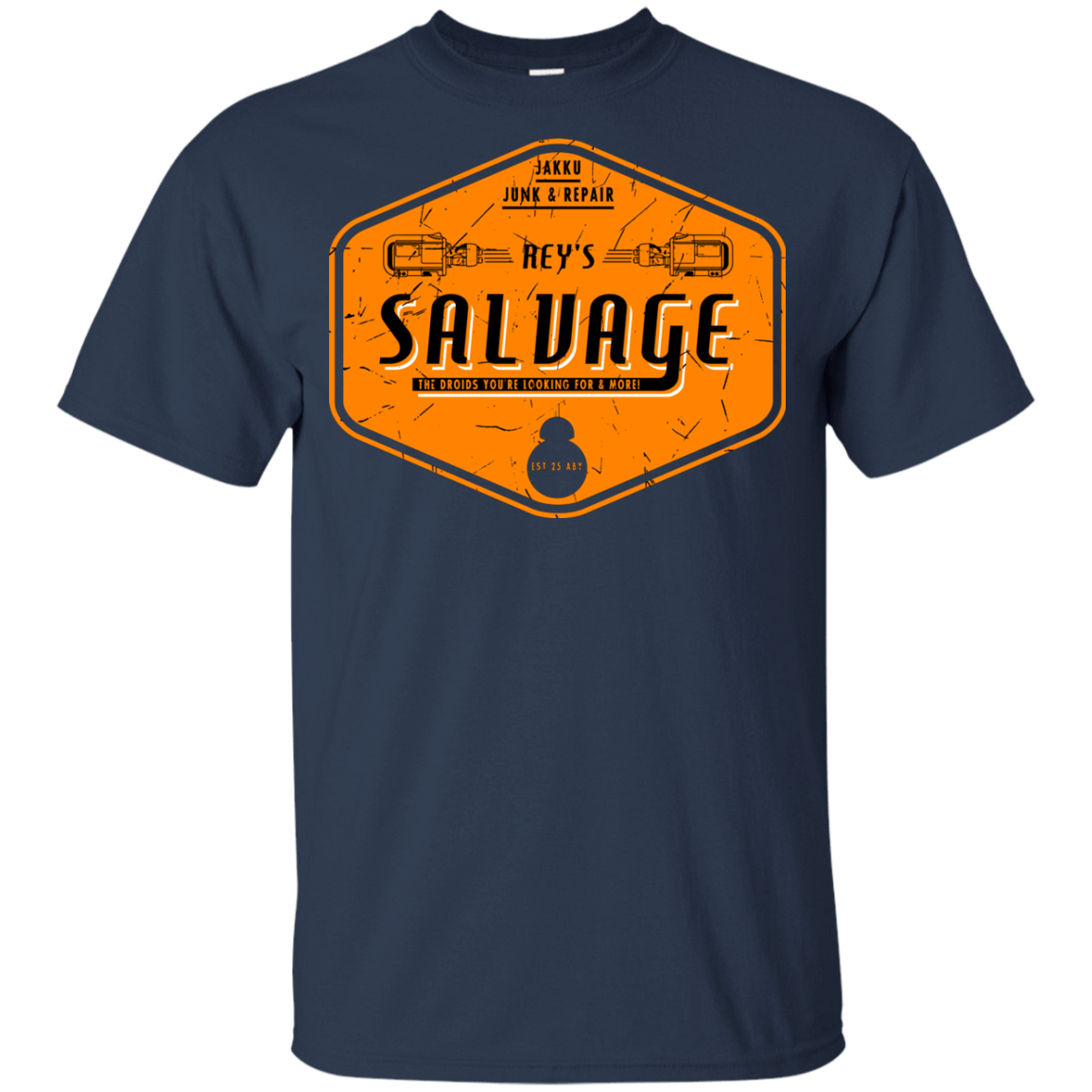 T-Shirts Navy / YXS Reys Salvage Youth T-Shirt