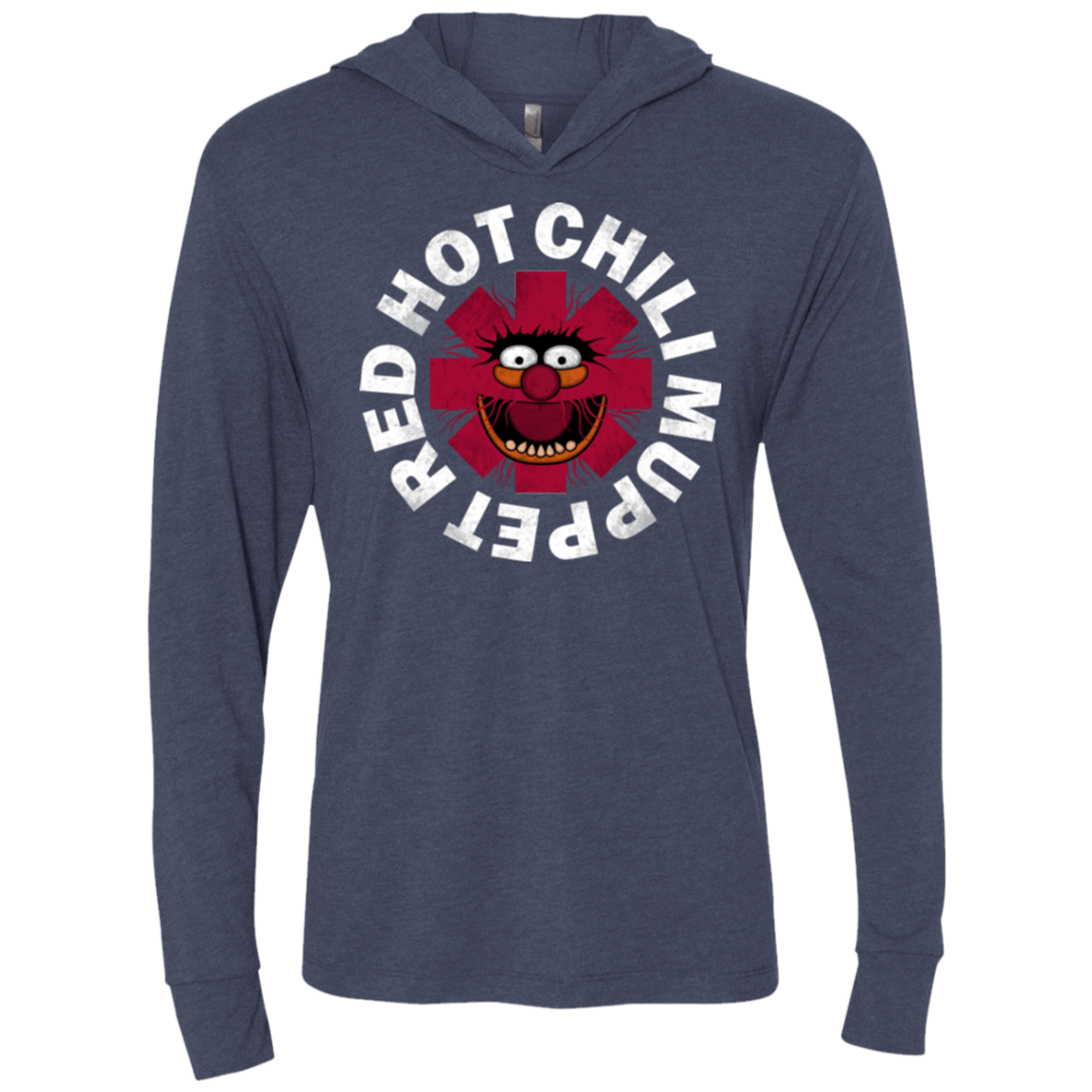 T-Shirts Vintage Navy / X-Small RHCM Triblend Long Sleeve Hoodie Tee