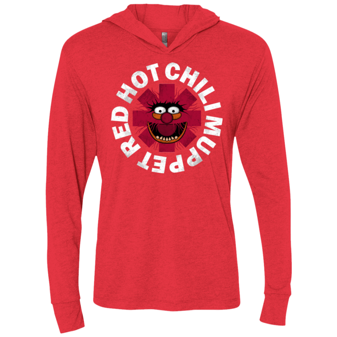 T-Shirts Vintage Red / X-Small RHCM Triblend Long Sleeve Hoodie Tee