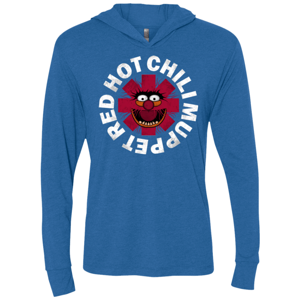 T-Shirts Vintage Royal / X-Small RHCM Triblend Long Sleeve Hoodie Tee