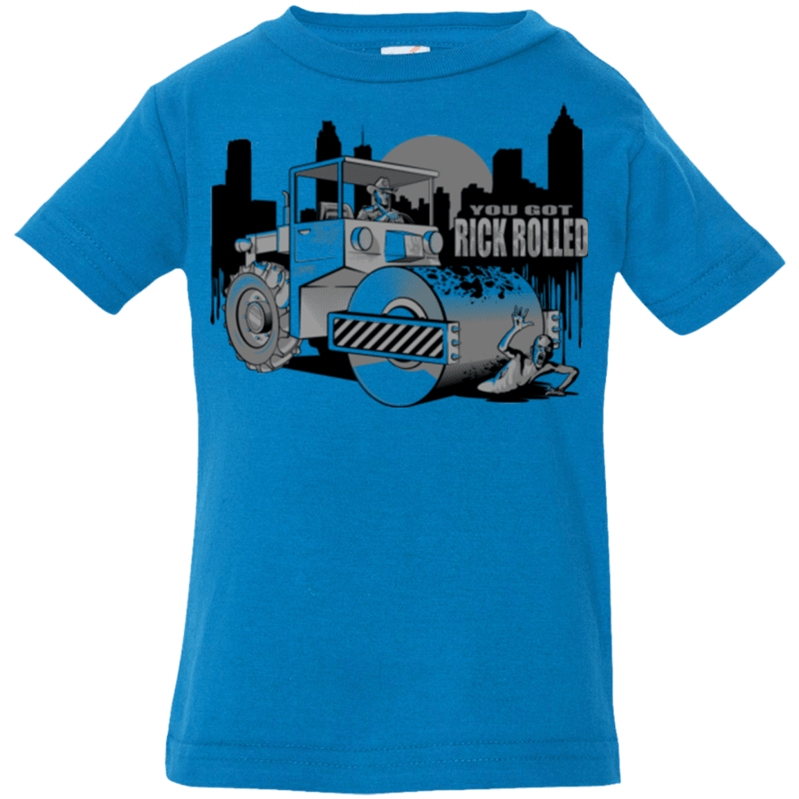 T-Shirts Cobalt / 6 Months Rick Rolled Infant Premium T-Shirt