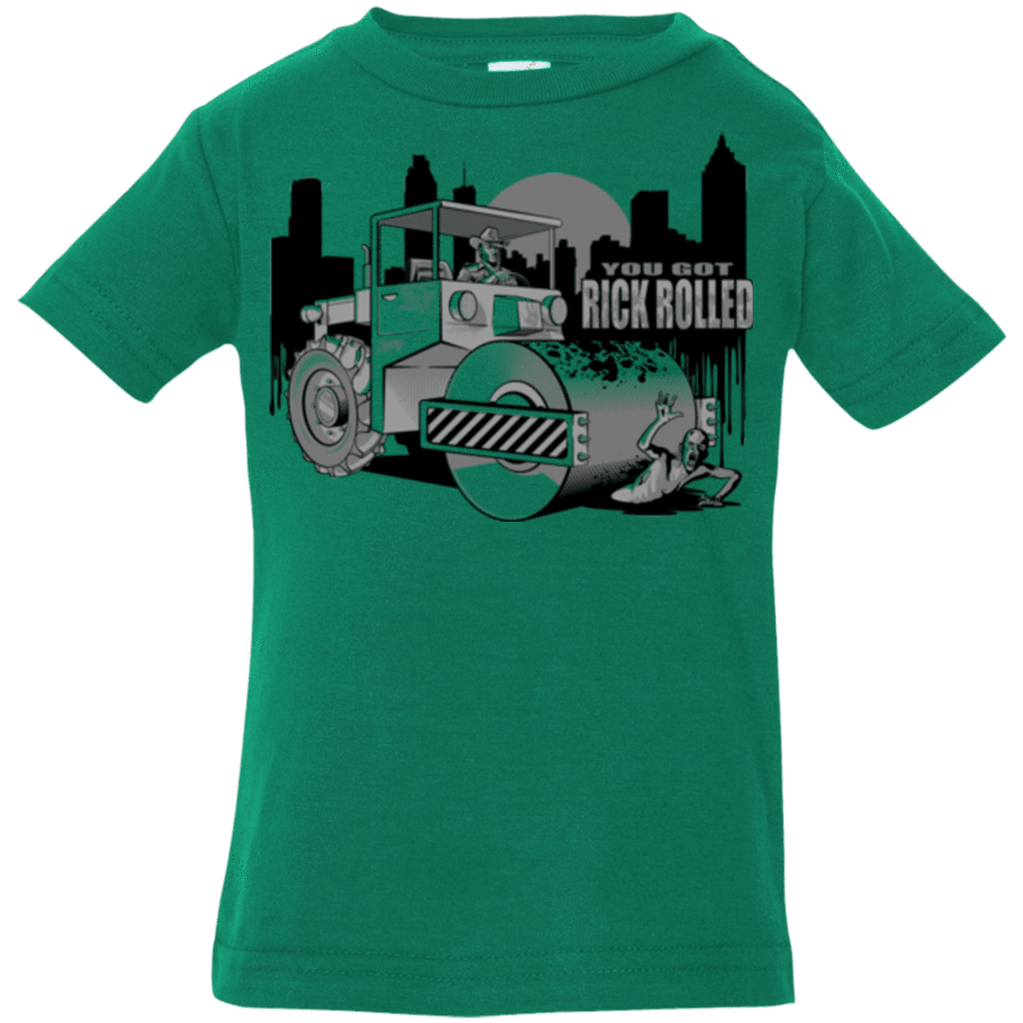 T-Shirts Kelly / 6 Months Rick Rolled Infant Premium T-Shirt