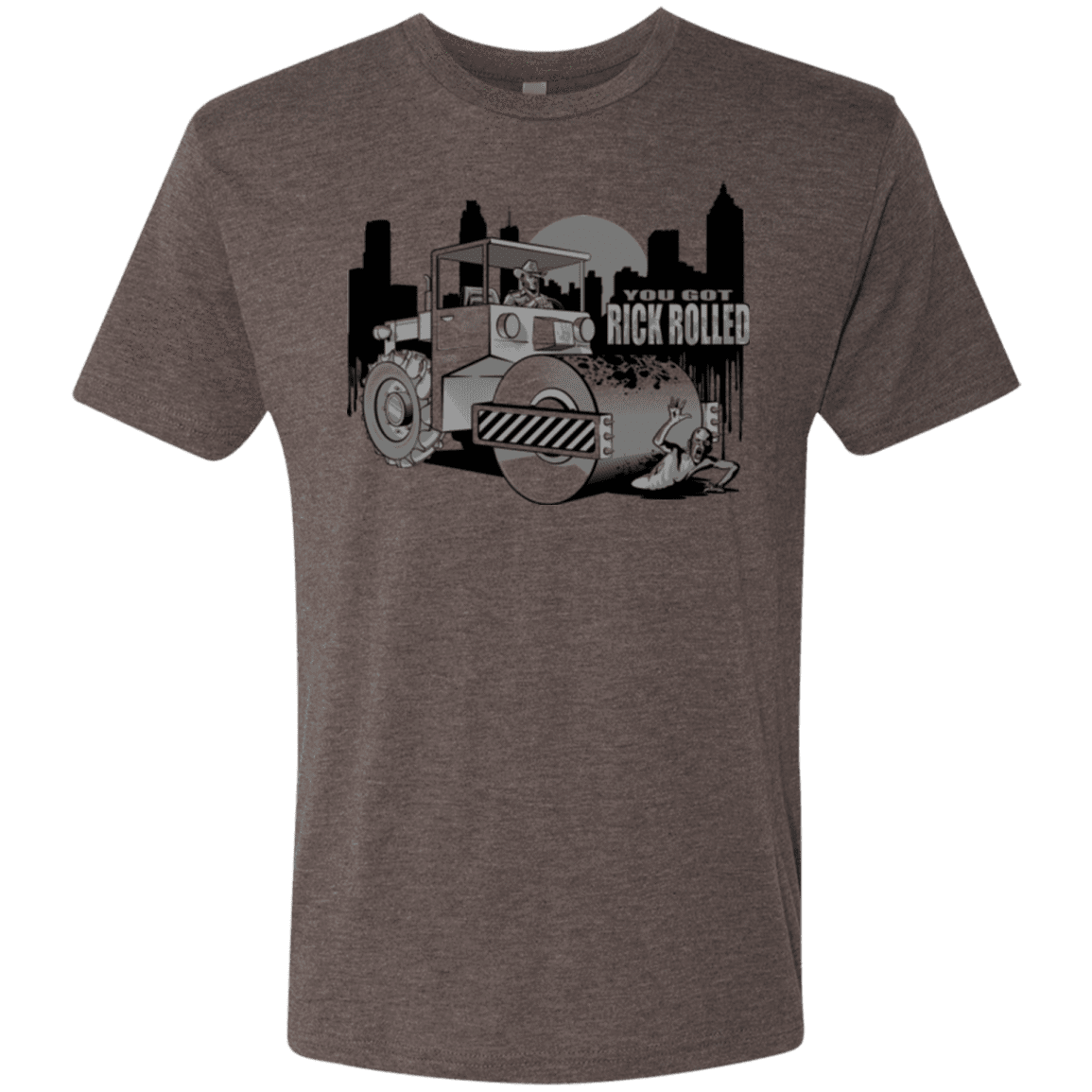 T-Shirts Macchiato / Small Rick Rolled Men's Triblend T-Shirt