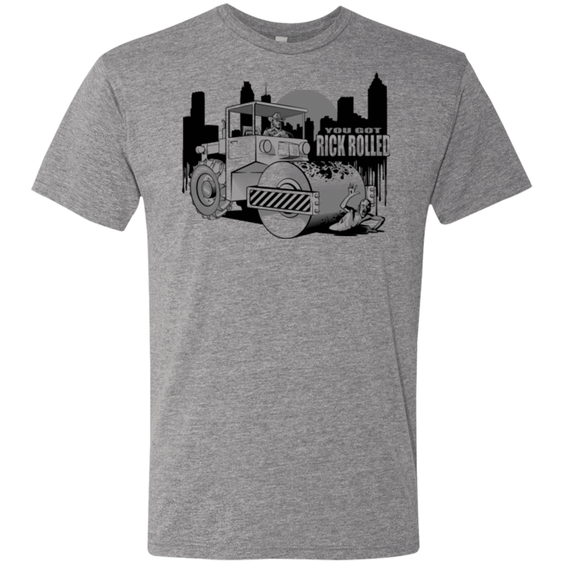 T-Shirts Premium Heather / Small Rick Rolled Men's Triblend T-Shirt