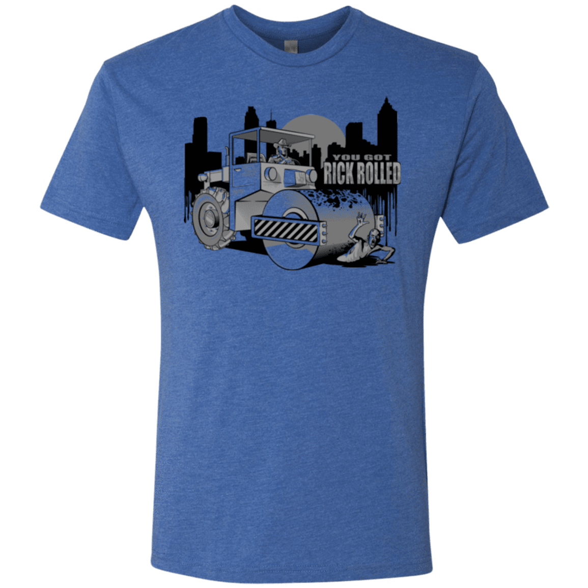 T-Shirts Vintage Royal / Small Rick Rolled Men's Triblend T-Shirt