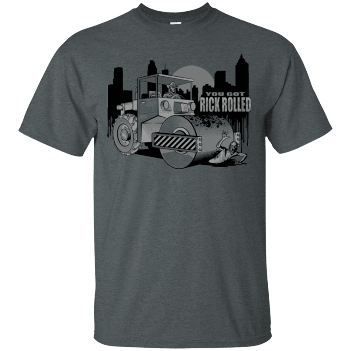 T-Shirts Dark Heather / Small Rick Rolled T-Shirt