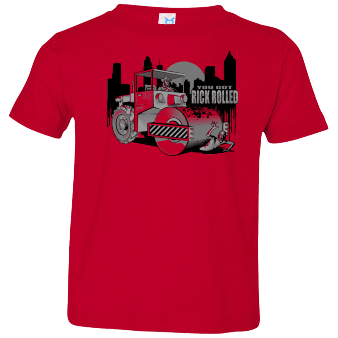 T-Shirts Red / 2T Rick Rolled Toddler Premium T-Shirt
