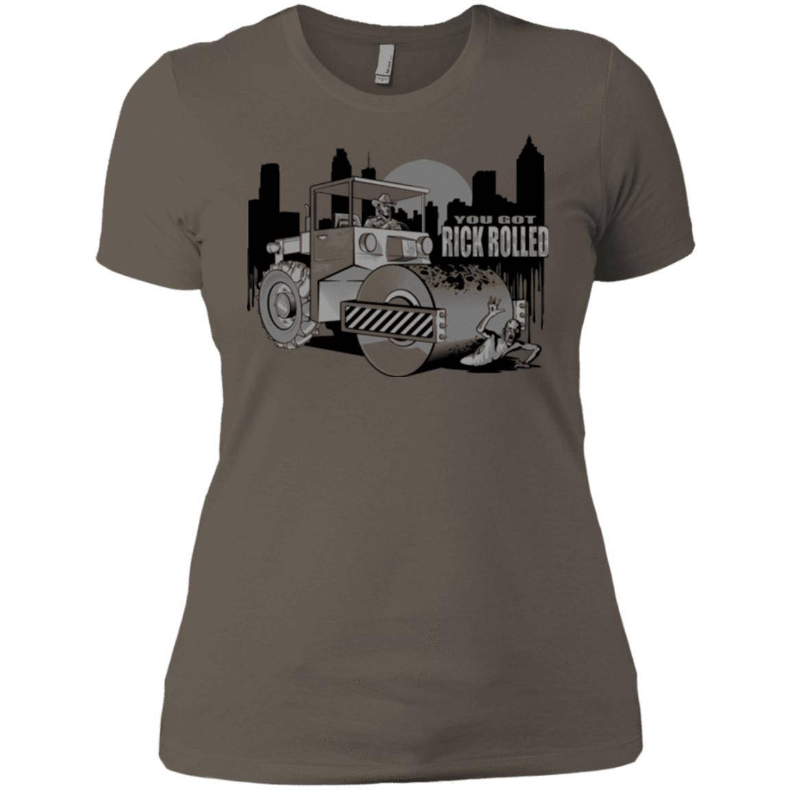 T-Shirts Warm Grey / X-Small Rick Rolled Women's Premium T-Shirt