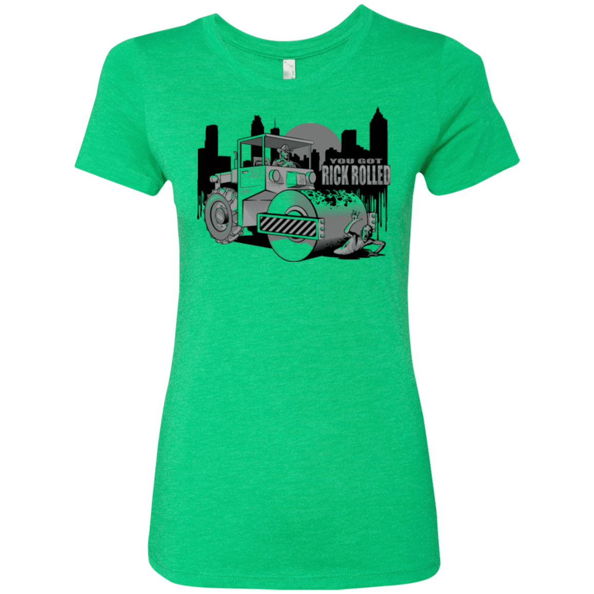 T-Shirts Envy / Small Rick Rolled Women's Triblend T-Shirt