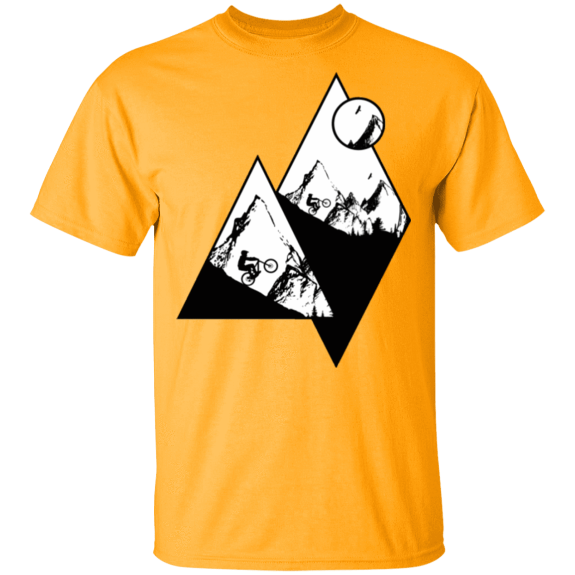 T-Shirts Gold / S Ride Alone T-Shirt