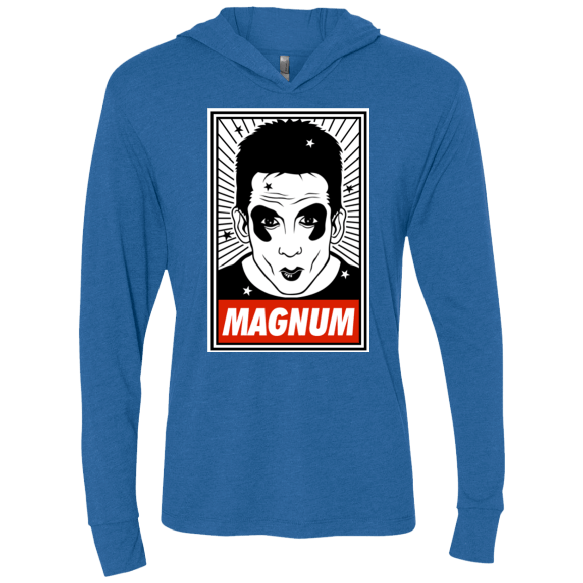 T-Shirts Vintage Royal / X-Small Ridiculously good looking Triblend Long Sleeve Hoodie Tee