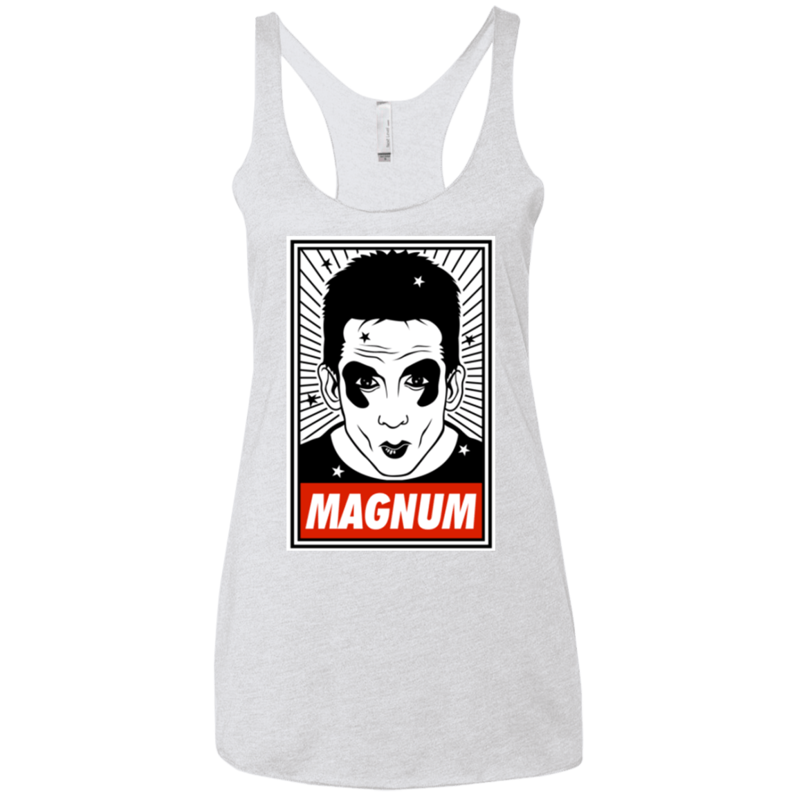 T-Shirts Heather White / X-Small Ridiculously good looking Women's Triblend Racerback Tank