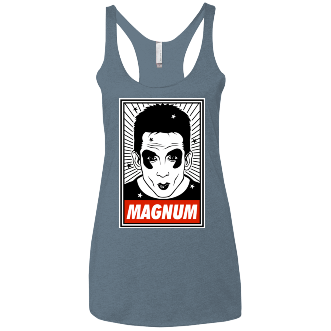 T-Shirts Indigo / X-Small Ridiculously good looking Women's Triblend Racerback Tank