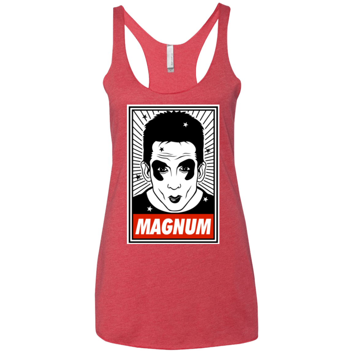 T-Shirts Vintage Red / X-Small Ridiculously good looking Women's Triblend Racerback Tank