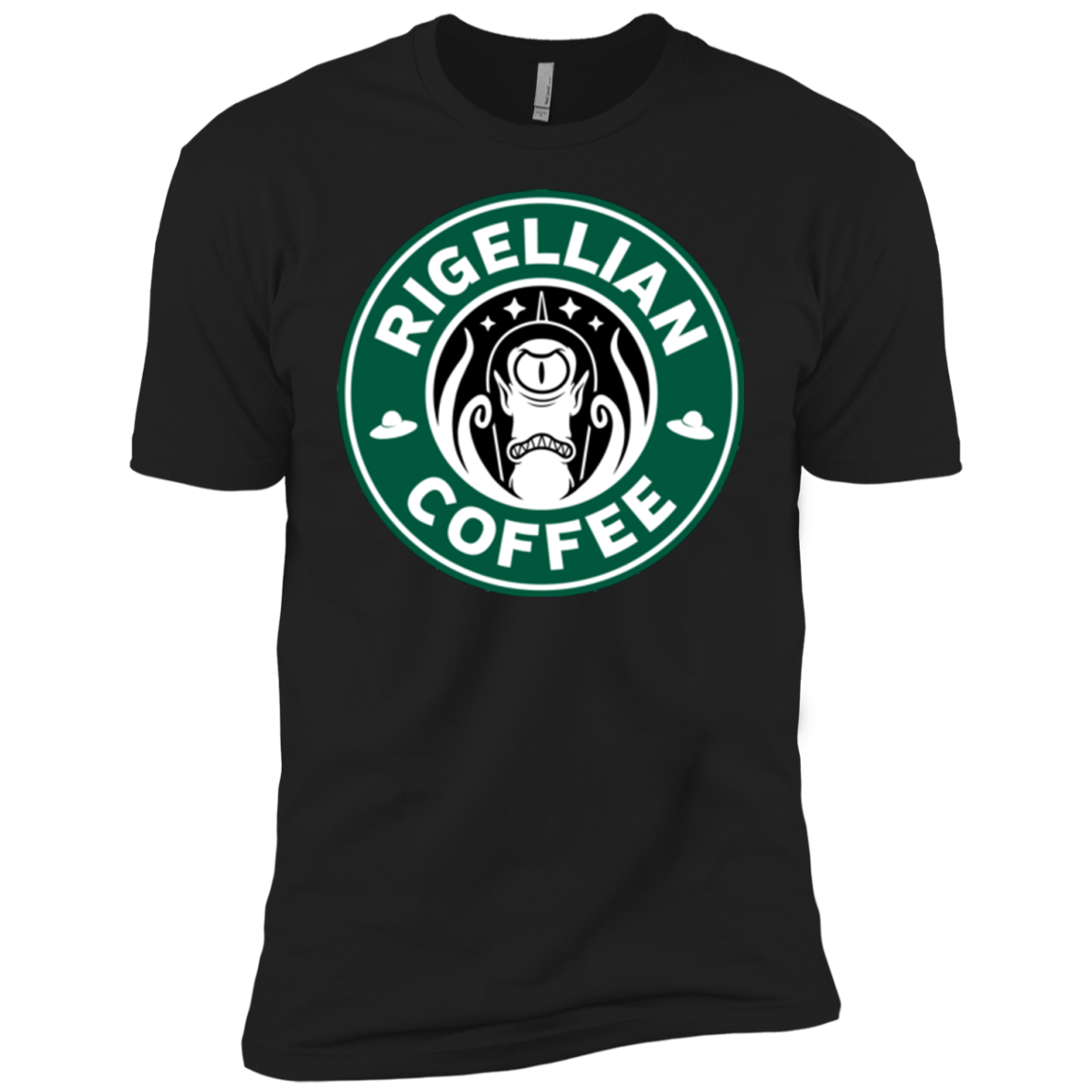 T-Shirts Black / YXS Rigellian Coffee Boys Premium T-Shirt