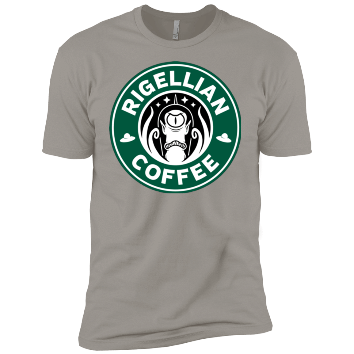 T-Shirts Light Grey / YXS Rigellian Coffee Boys Premium T-Shirt