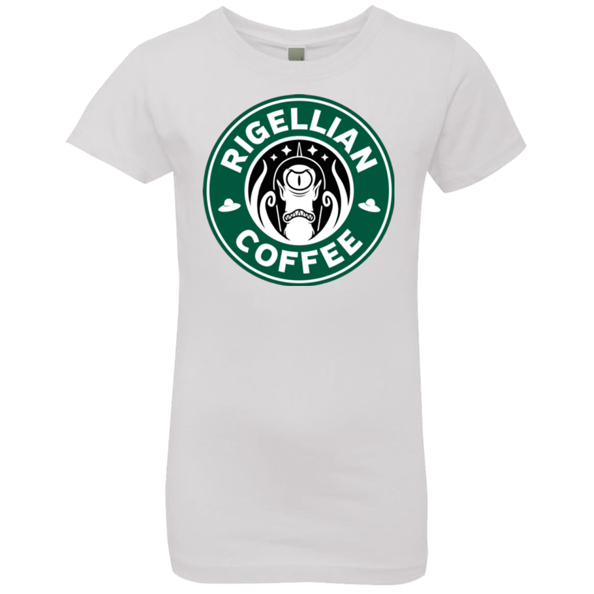 T-Shirts White / YXS Rigellian Coffee Girls Premium T-Shirt