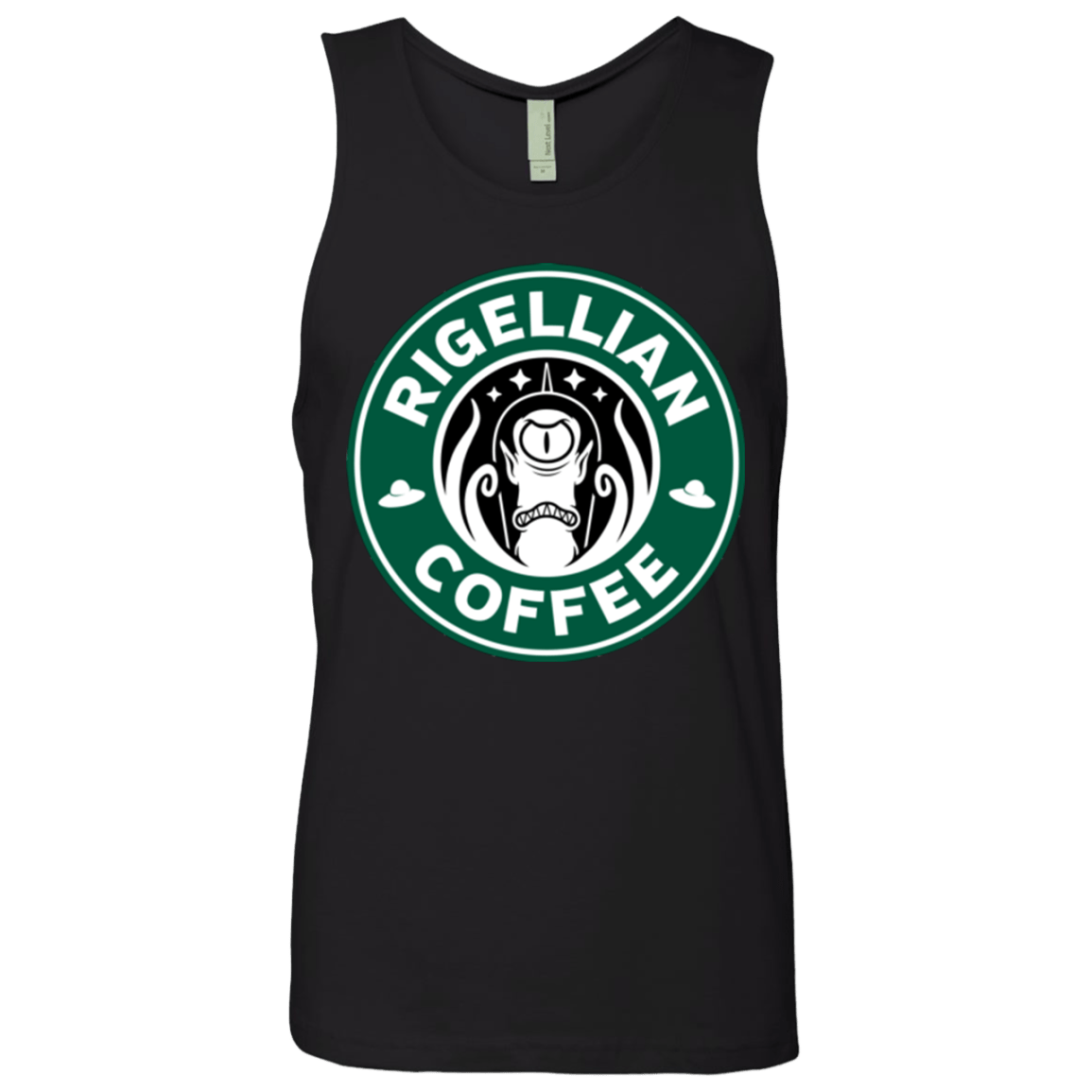 T-Shirts Black / Small Rigellian Coffee Men's Premium Tank Top