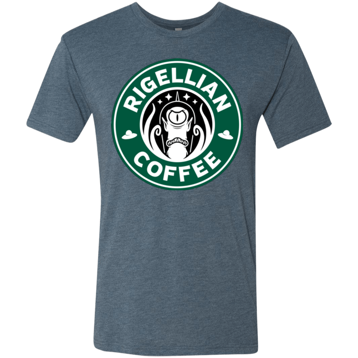 T-Shirts Indigo / Small Rigellian Coffee Men's Triblend T-Shirt