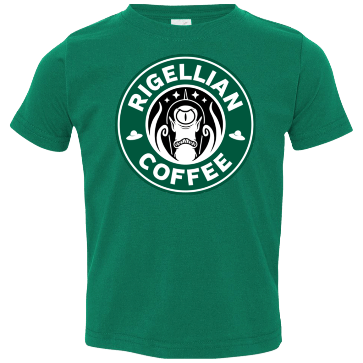 T-Shirts Kelly / 2T Rigellian Coffee Toddler Premium T-Shirt
