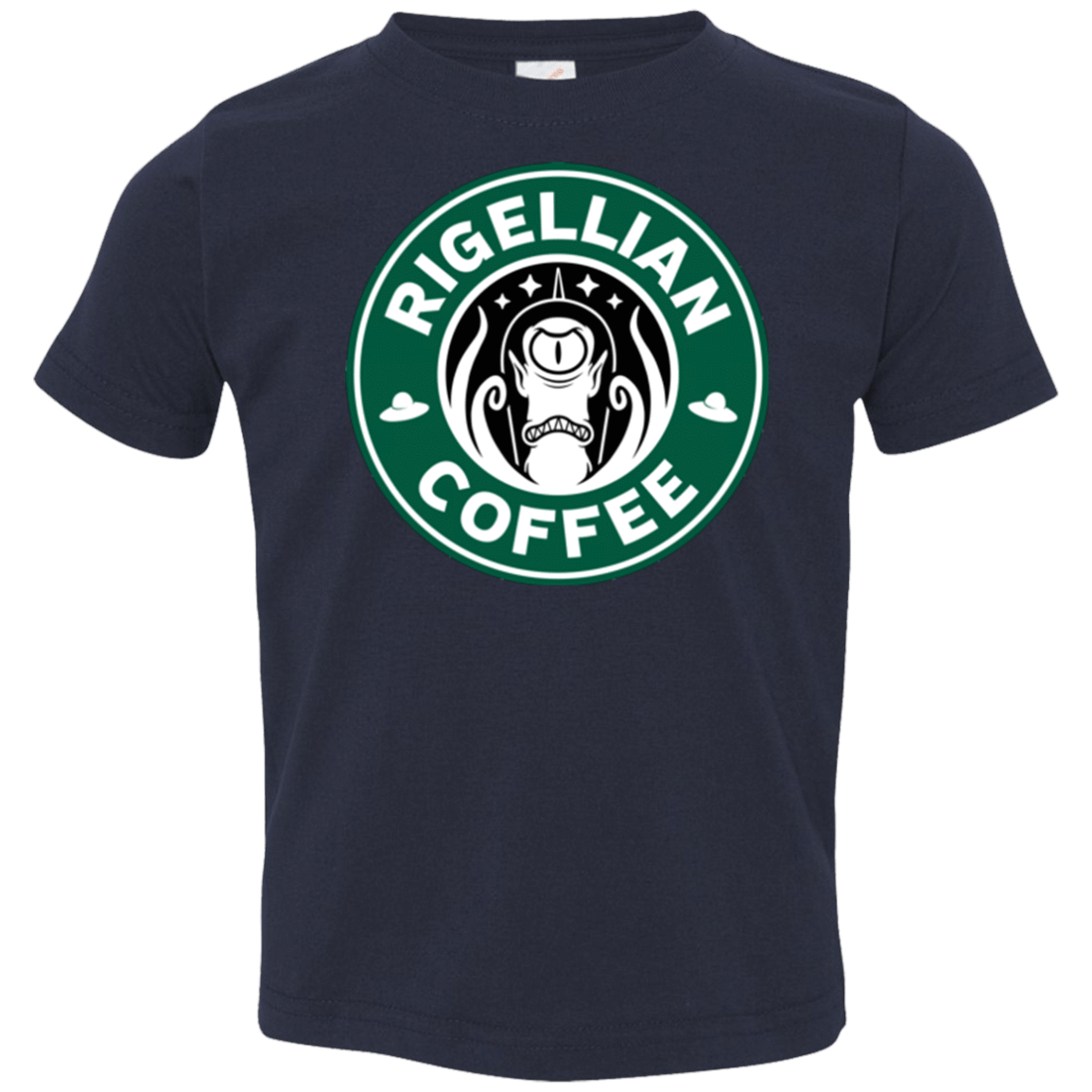 T-Shirts Navy / 2T Rigellian Coffee Toddler Premium T-Shirt