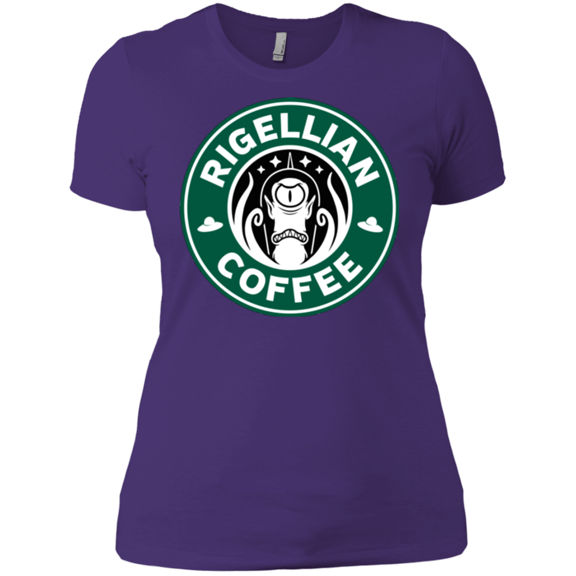 T-Shirts Purple / X-Small Rigellian Coffee Women's Premium T-Shirt