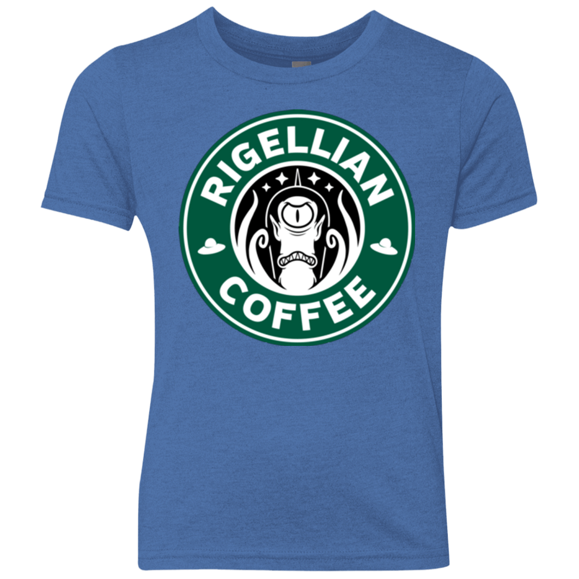 T-Shirts Vintage Royal / YXS Rigellian Coffee Youth Triblend T-Shirt