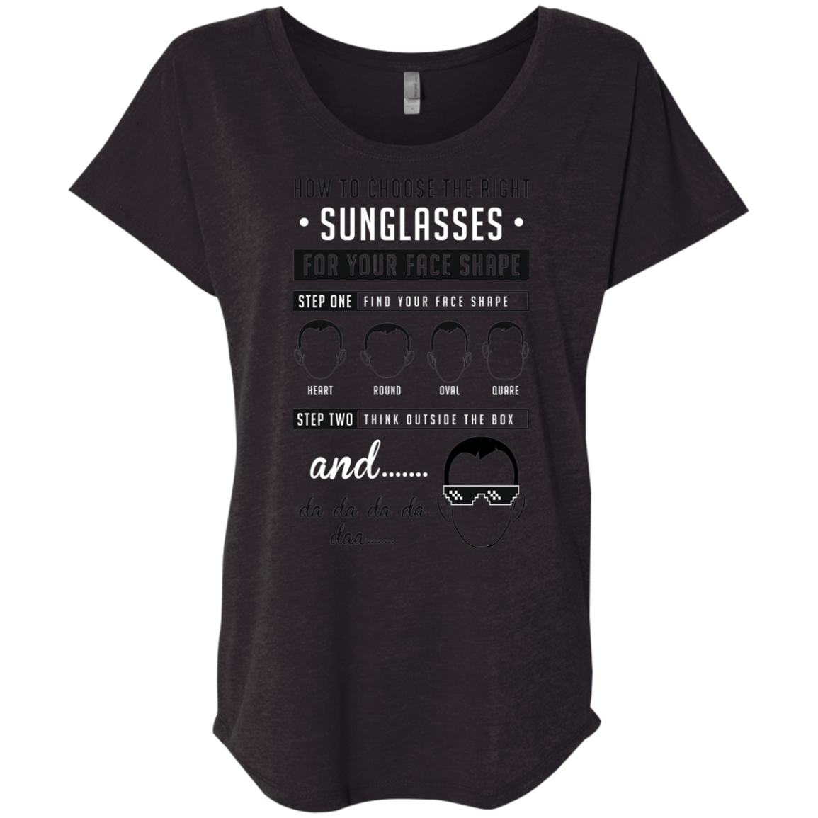 Right Choice Triblend Dolman Sleeve