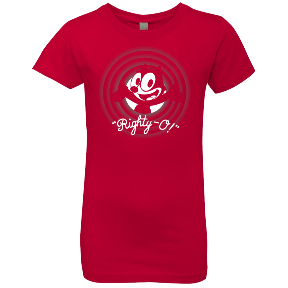 T-Shirts Red / YXS Righty -O Girls Premium T-Shirt