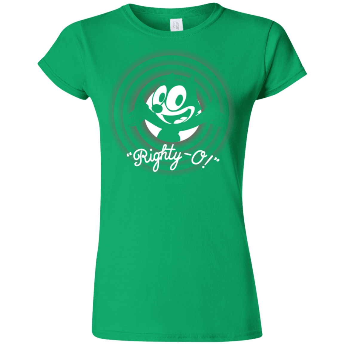T-Shirts Irish Green / S Righty -O Junior Slimmer-Fit T-Shirt