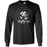T-Shirts Black / S Righty -O Men's Long Sleeve T-Shirt