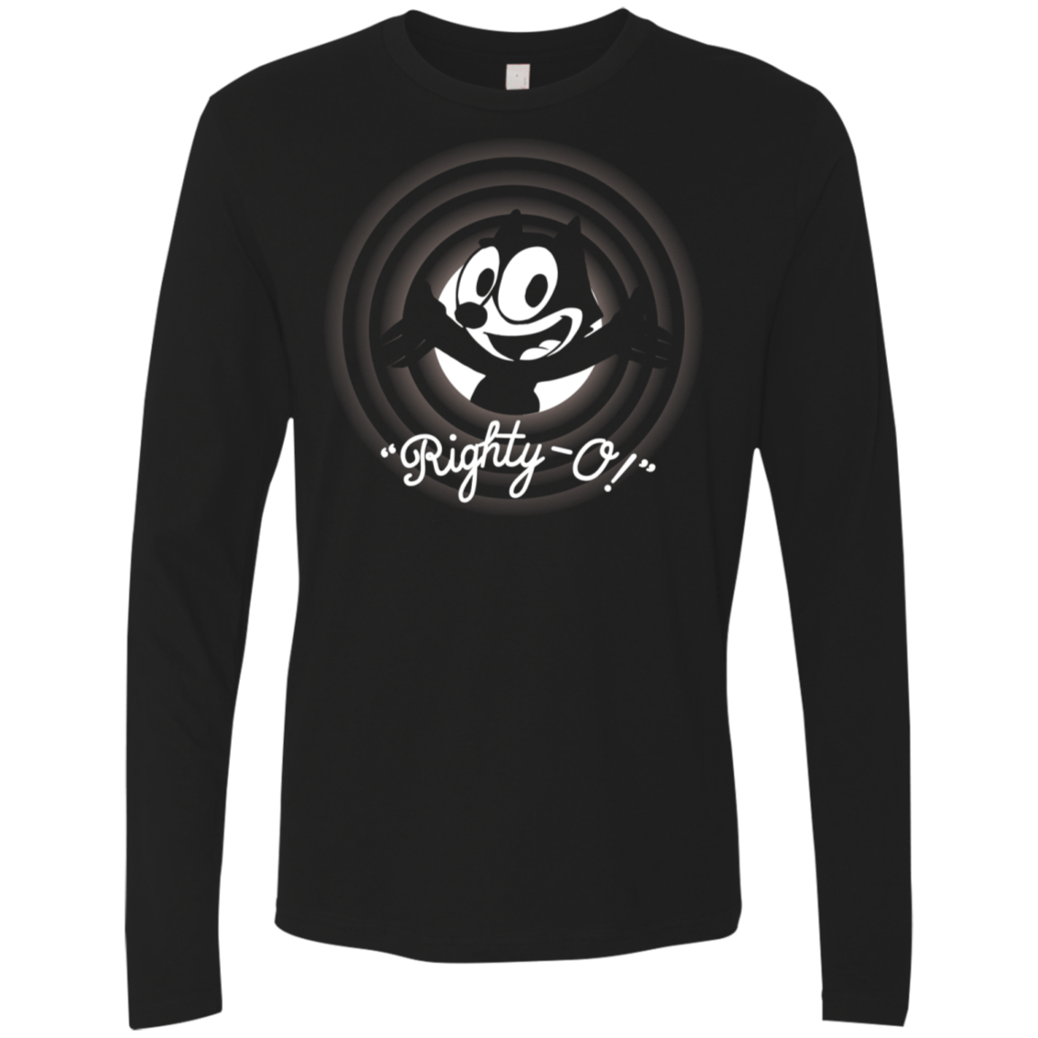T-Shirts Black / S Righty -O Men's Premium Long Sleeve