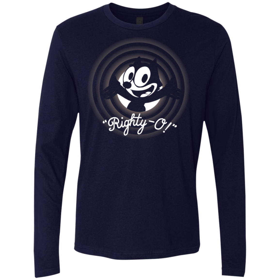 T-Shirts Midnight Navy / S Righty -O Men's Premium Long Sleeve