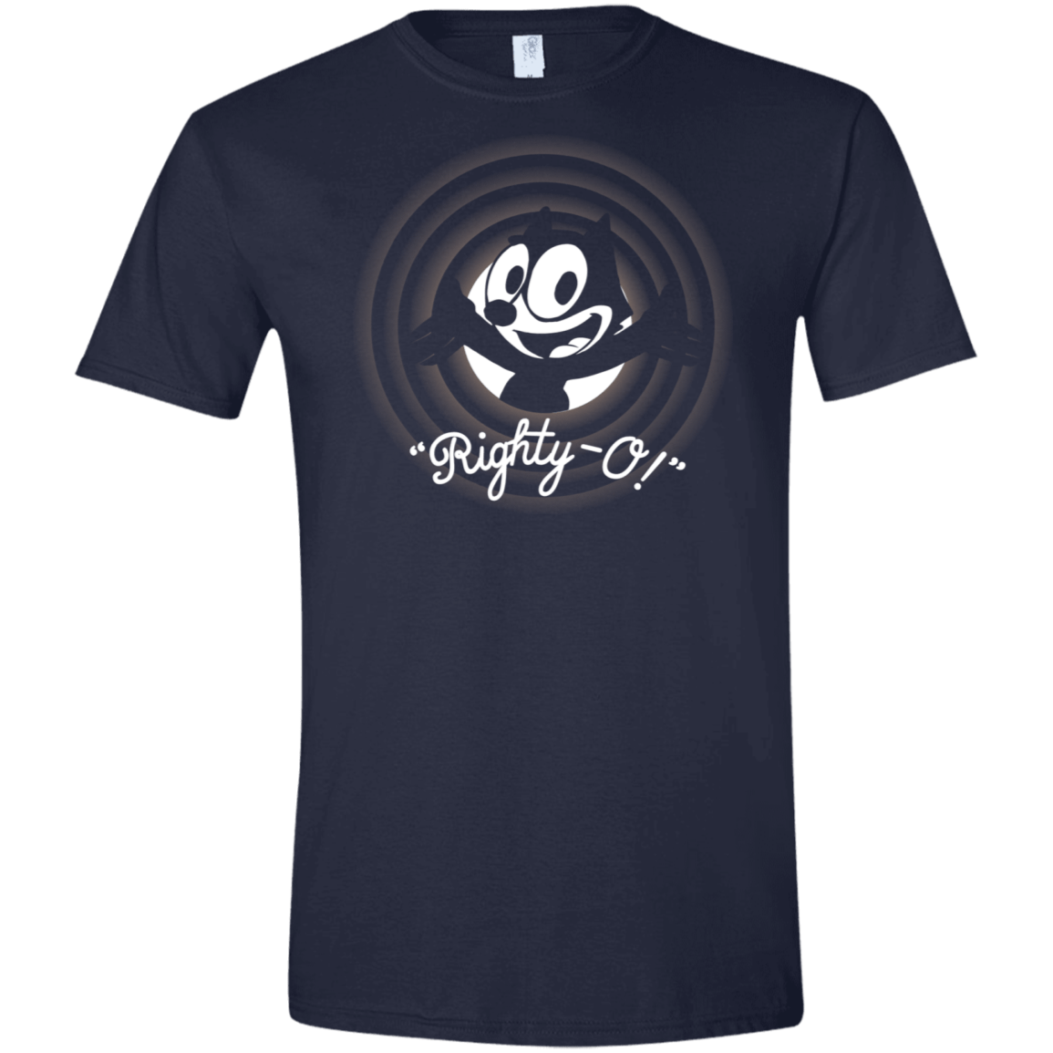 T-Shirts Navy / X-Small Righty -O Men's Semi-Fitted Softstyle