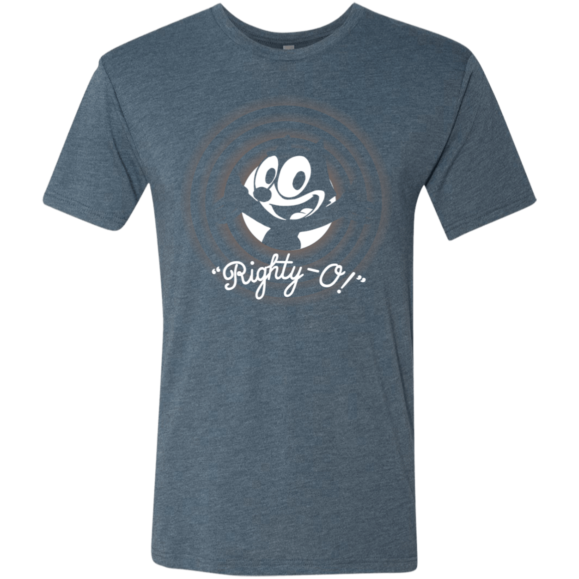 T-Shirts Indigo / S Righty -O Men's Triblend T-Shirt