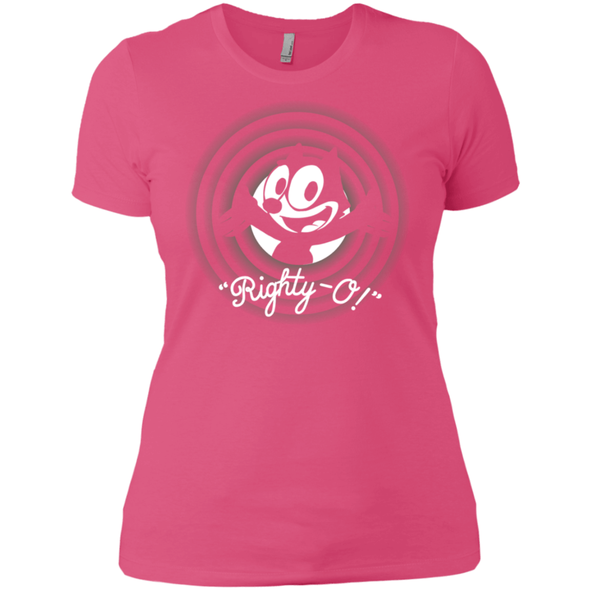 T-Shirts Hot Pink / X-Small Righty -O Women's Premium T-Shirt