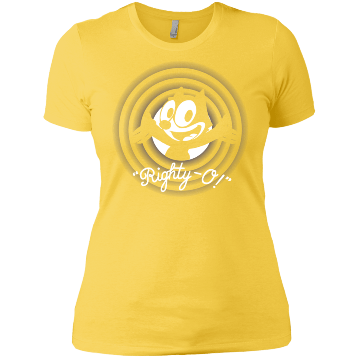 T-Shirts Vibrant Yellow / X-Small Righty -O Women's Premium T-Shirt
