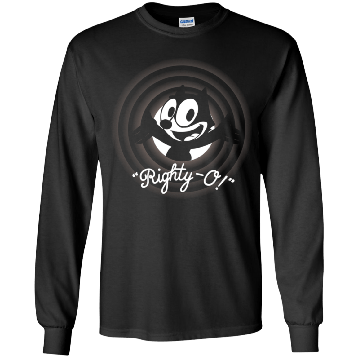 T-Shirts Black / YS Righty -O Youth Long Sleeve T-Shirt