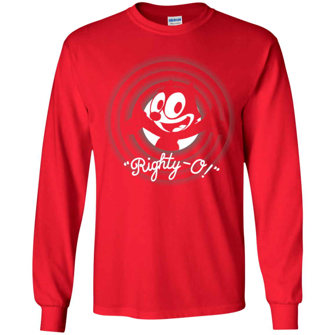 T-Shirts Red / YS Righty -O Youth Long Sleeve T-Shirt