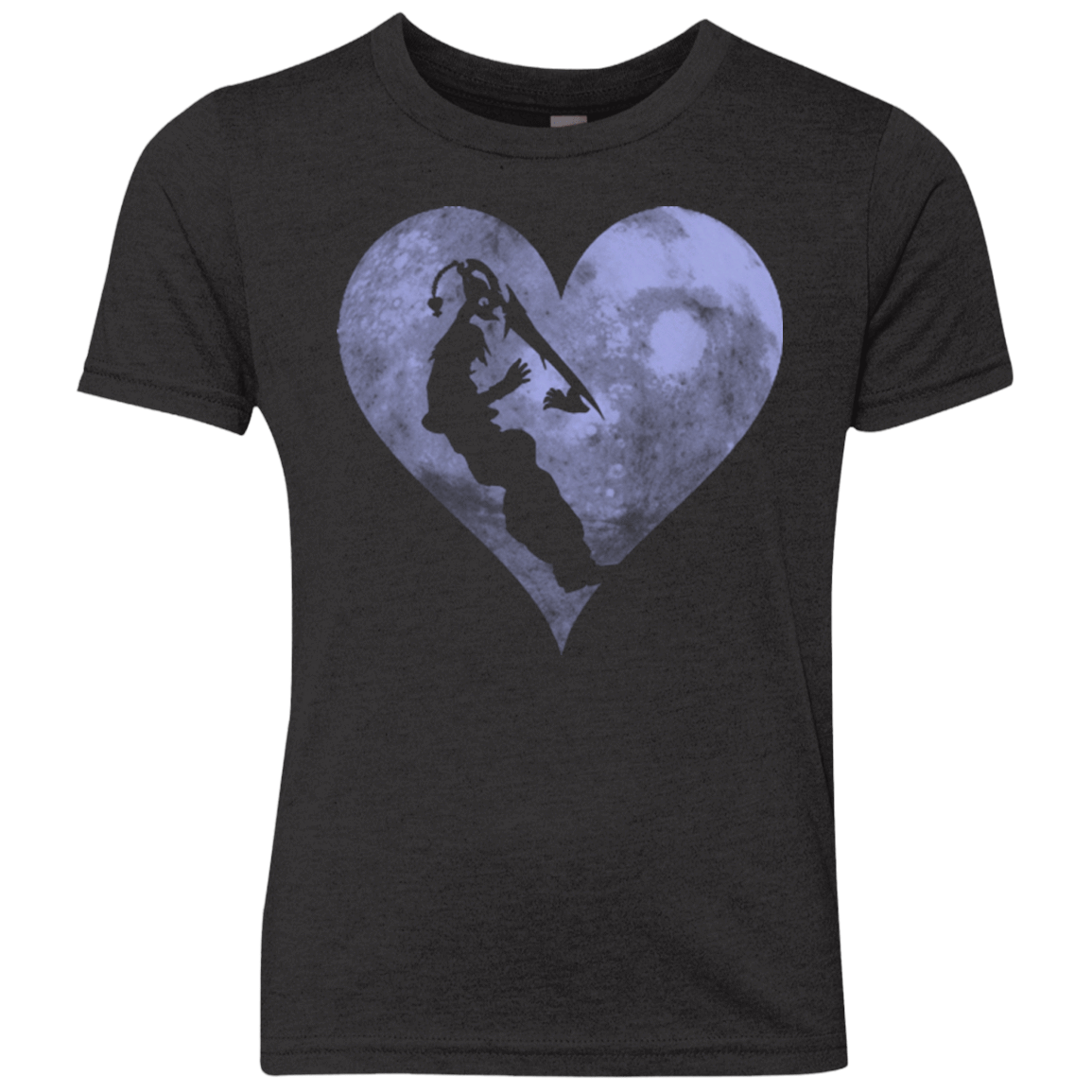 T-Shirts Vintage Black / YXS RIKUS HEART Youth Triblend T-Shirt
