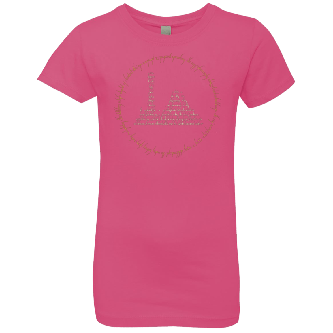 T-Shirts Hot Pink / YXS Ring Girls Premium T-Shirt