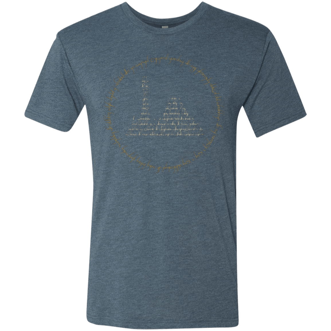 T-Shirts Indigo / Small Ring Men's Triblend T-Shirt