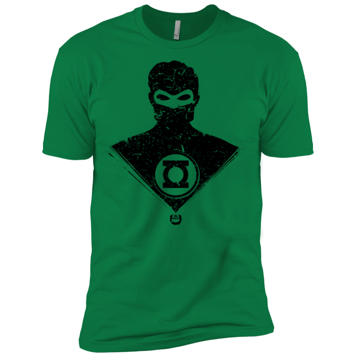 T-Shirts Kelly Green / X-Small Ring Shadow Men's Premium T-Shirt