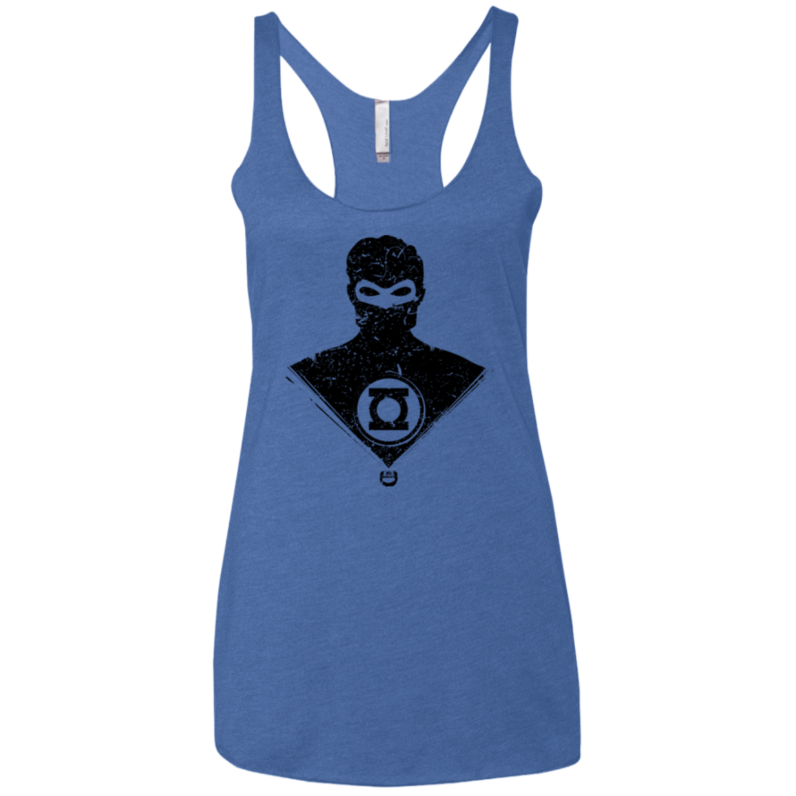 T-Shirts Vintage Royal / X-Small Ring Shadow Women's Triblend Racerback Tank