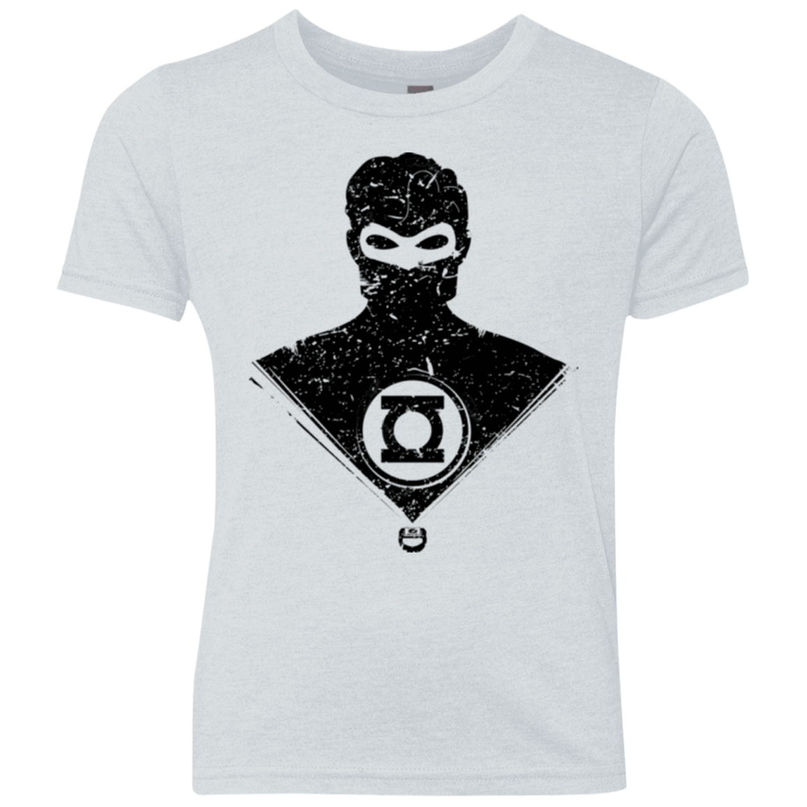 T-Shirts Heather White / YXS Ring Shadow Youth Triblend T-Shirt