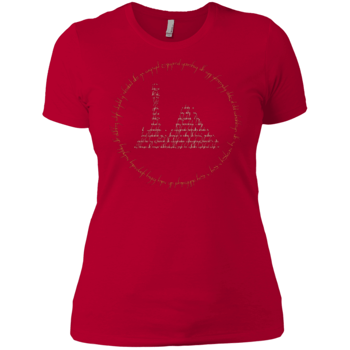 T-Shirts Red / X-Small Ring Women's Premium T-Shirt